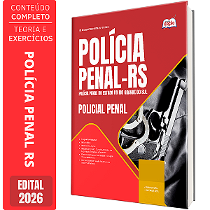 Apostila Polícia Penal RS 2026 - Policial Penal