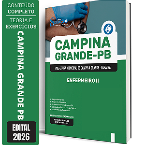 Apostila Prefeitura de Campina Grande PB 2026 - Enfermeiro 2