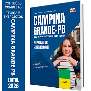 Apostila Prefeitura de Campina Grande PB 2026 - Supervisor Educacional