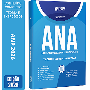Apostila ANA 2026 - Técnico Administrativo