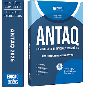 Apostila ANTAQ 2026 - Técnico Administrativo