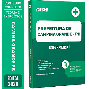 Apostila Prefeitura de Campina Grande PB 2026 - Enfermeiro 1