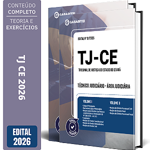 Apostila TJ CE Técnico Judiciário 2026 - Área Judiciária