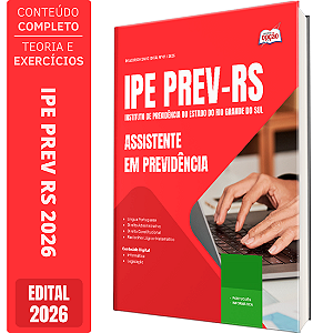 Apostila IPE Prev RS 2026 - Assistente em Previdência