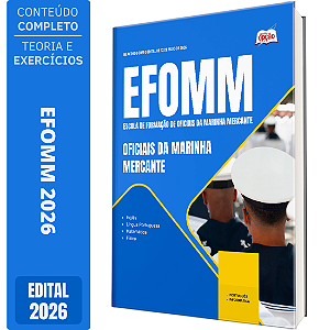Apostila EFOMM 2026 - Oficiais da Marinha Mercante