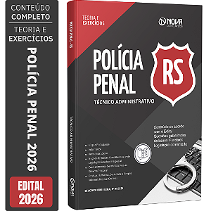 Apostila Polícia Penal RS 2026 - Técnico Administrativo da Polícia Penal