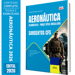 Apostila Aeronáutica do Brasil 2026 - Sargentos CFS