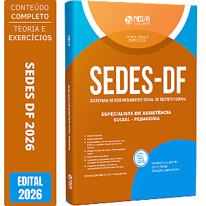 Apostila SEDES DF 2026 - Pedagogia