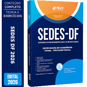 Apostila SEDES DF 2026 - Educador Social