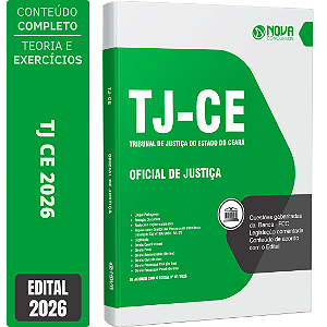 Apostila TJ CE 2026 - Oficial de Justiça