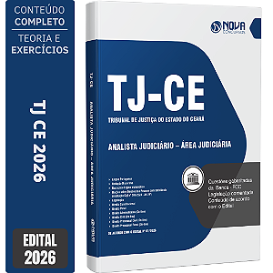 Apostila TJ CE 2026 Analista Judiciário – Área Judiciária