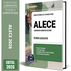 Apostila ALECE 2026 - Técnico Legislativo