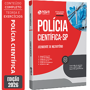Apostila Polícia Científica SP 2026 - Atendente de Necrotério
