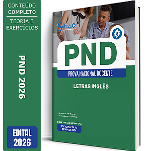Apostila PND 2026 - Letras Inglês