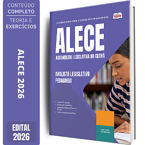 Apostila ALECE 2026 Analista Legislativo - Pedagogia