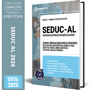 Apostila SEDUC AL - Comum a todas as disciplinas de Professor