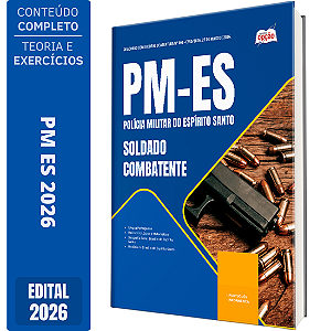 Apostila PM ES 2026 - Soldado Combatente