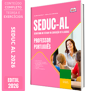 Apostila SEDUC AL 2026 - Professor Português