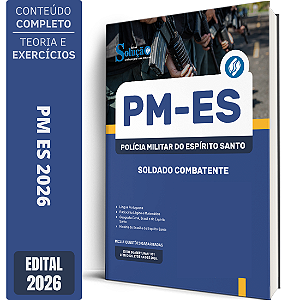 Apostila PM ES 2026 - Soldado Combatente