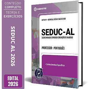 Apostila SEDUC AL 2026 - Professor Português