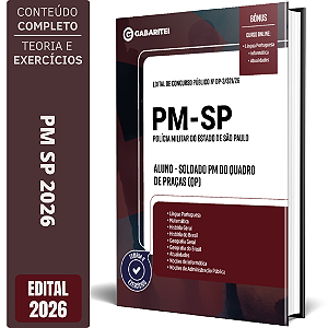 Apostila PM SP Aluno - Soldado PM do Quadro de Praças (QP)
