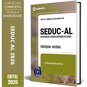 Apostila SEDUC AL Professor - História