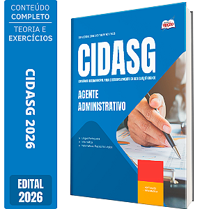 Apostila CIDASG 2026 - Agente Administrativo