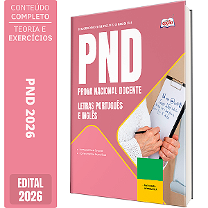 Apostila PND 2026 - Letras Português e Inglês