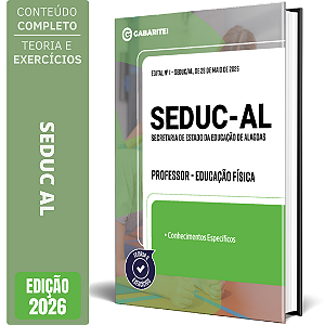 Apostila SEDUC AL 2026 Professor - Educação Física