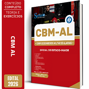 Apostila CBM AL 2026 - Oficial de Estado Maior