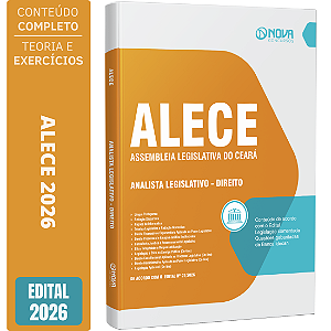 Apostila ALECE 2026 Analista Legislativo - Direito