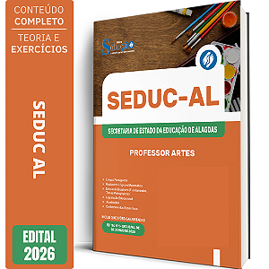 Apostila SEDUC AL 2026 - Professor Artes