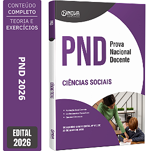 Apostila PND 2026 - Ciências Sociais