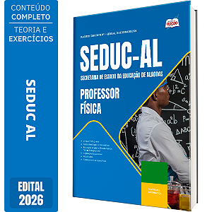 Apostila SEDUC AL 2026 - Professor Física