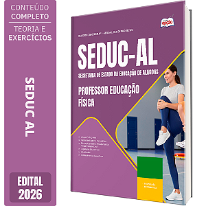 Apostila SEDUC AL 2026 - Professor Educação Física