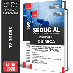 Apostila SEDUC AL 2026 - Professor Química