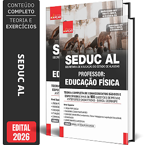 Apostila Seduc AL 2026 - Professor Educação Física