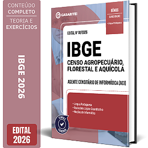 Apostila IBGE 2026 - Agente Censitário de Informática (ACI)