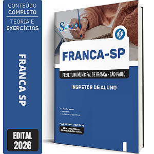 Apostila Prefeitura de Franca SP 2026 - Inspetor de Aluno