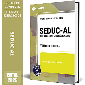 Apostila SEDUC AL 2026 Professor - Biologia