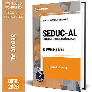 Apostila SEDUC AL 2026 Professor - Química