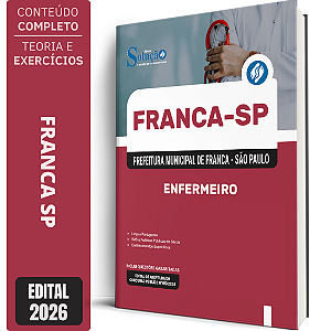 Apostila Prefeitura de Franca SP 2026 - Enfermeiro