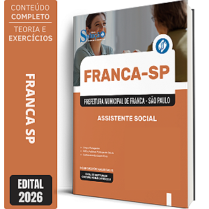Apostila Prefeitura de Franca SP 2026 - Assistente Social