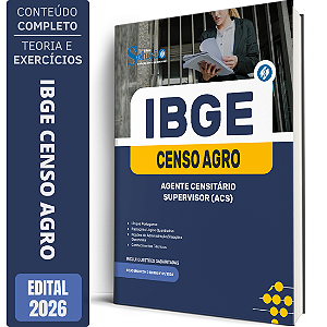 Apostila IBGE CENSO 2027 - Agente Censitário Supervisor (ACS)