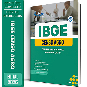 Apostila IBGE CENSO 2027 - Agente Operacional Regional (AOR)
