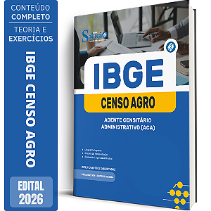 Apostila IBGE CENSO 2027 - Agente Censitário Administrativo (ACA)