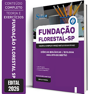 Apostila Fundação Florestal 2026 Analista Ambiental - Ciências Biológicas e Biologia