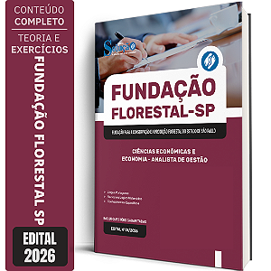 Apostila Fundação Florestal 2026 Analista de Gestão - Ciências Econômicas e Economia