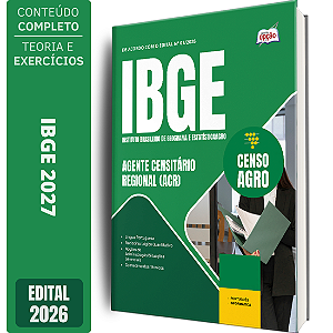 Apostila IBGE CENSO 2027 - Agente Censitário Regional (ACR)
