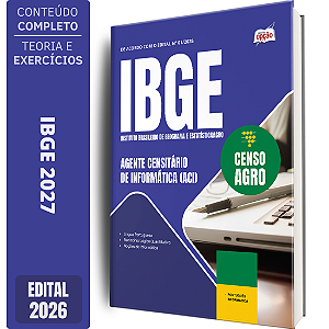 Apostila IBGE CENSO 2027 - Agente Censitário de Informática (ACI)